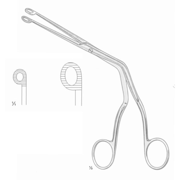 MAGILL CATHETER INTRODUCING FORCEPS