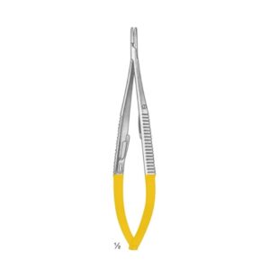 CASTROVIEJO NEEDLE HOLDER TUNGSTEN CARBIDE INSERTS SMMOTH