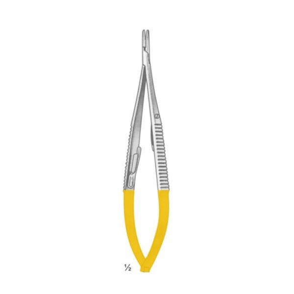 CASTROVIEJO NEEDLE HOLDER TUNGSTEN CARBIDE INSERTS SMMOTH