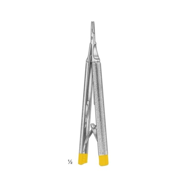 CASTROVEIJO NEEDLE HOLDER TUNGSTEN CARBIDE INSERTS SMOOTH